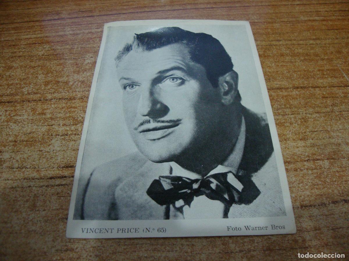 Cine: FOTO COLECCION ARTISTAS DE LA PANTALLA REVISTA FLORITA VICENT PRICE