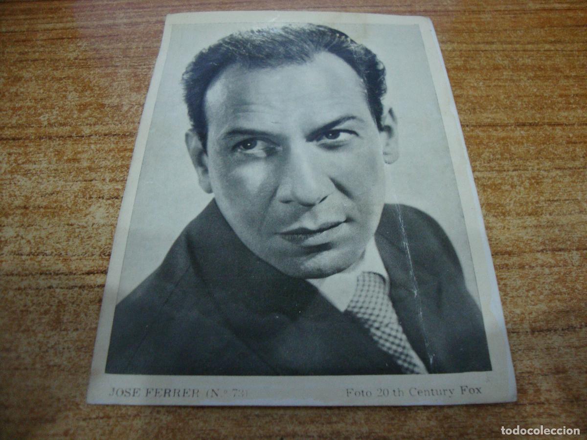 Cine: FOTO COLECCION ARTISTAS DE LA PANTALLA REVISTA FLORITA JOSE FERRER