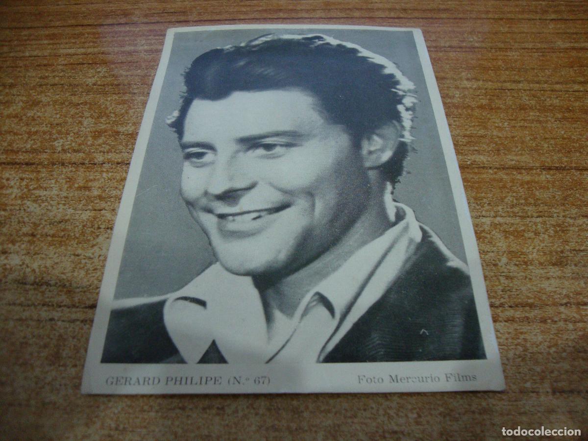 Cine: FOTO COLECCION ARTISTAS DE LA PANTALLA REVISTA FLORITA GERARD PHILIPE