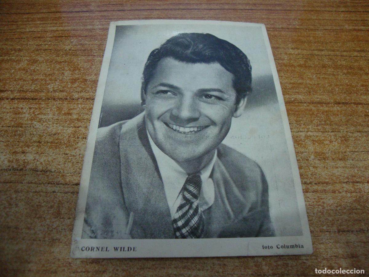 Cine: FOTO COLECCION ARTISTAS DE LA PANTALLA REVISTA FLORITA CORNEL WILDE
