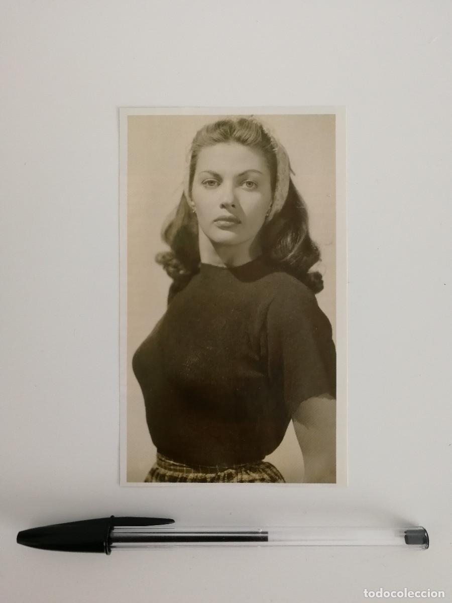 Cine: TARJETA ACARTONADA -9*13 - Yvonne De Carlo