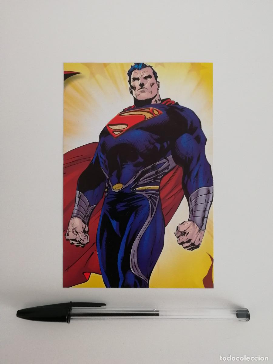 Cine: TARJETA PAPEL -10*15- SUPERMAN ANIMACION