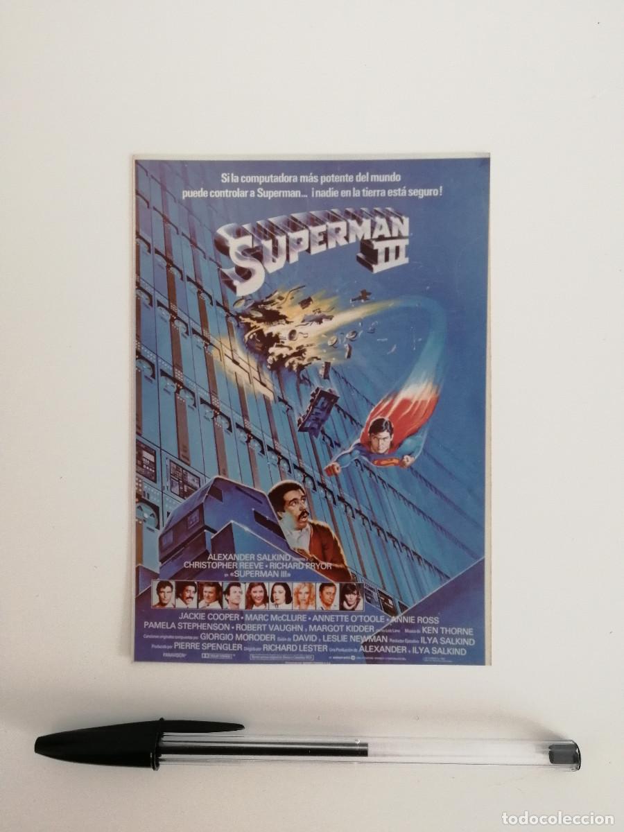 Cine: FOTO-10*15- SUPERMAN 3 III - CHRISTOPHER REEVE