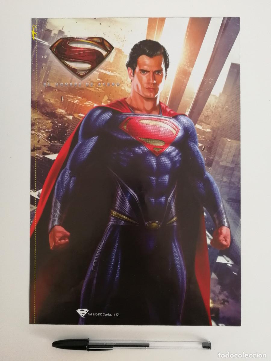 Cine: FICHA COLECCIONABLE -A4- EL HOMBRE DE ACERO - SUPERMAN - MAN OF STEEL - HENRY CAVILL