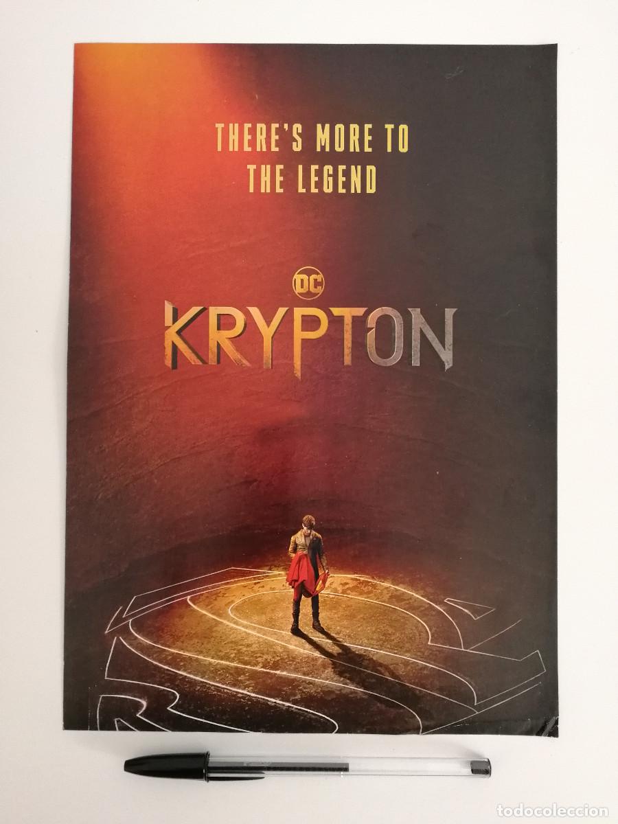 Cine: FICHA COLECCIONABLE -A4- KRYPTON - SUPERMAN - SERIE TV