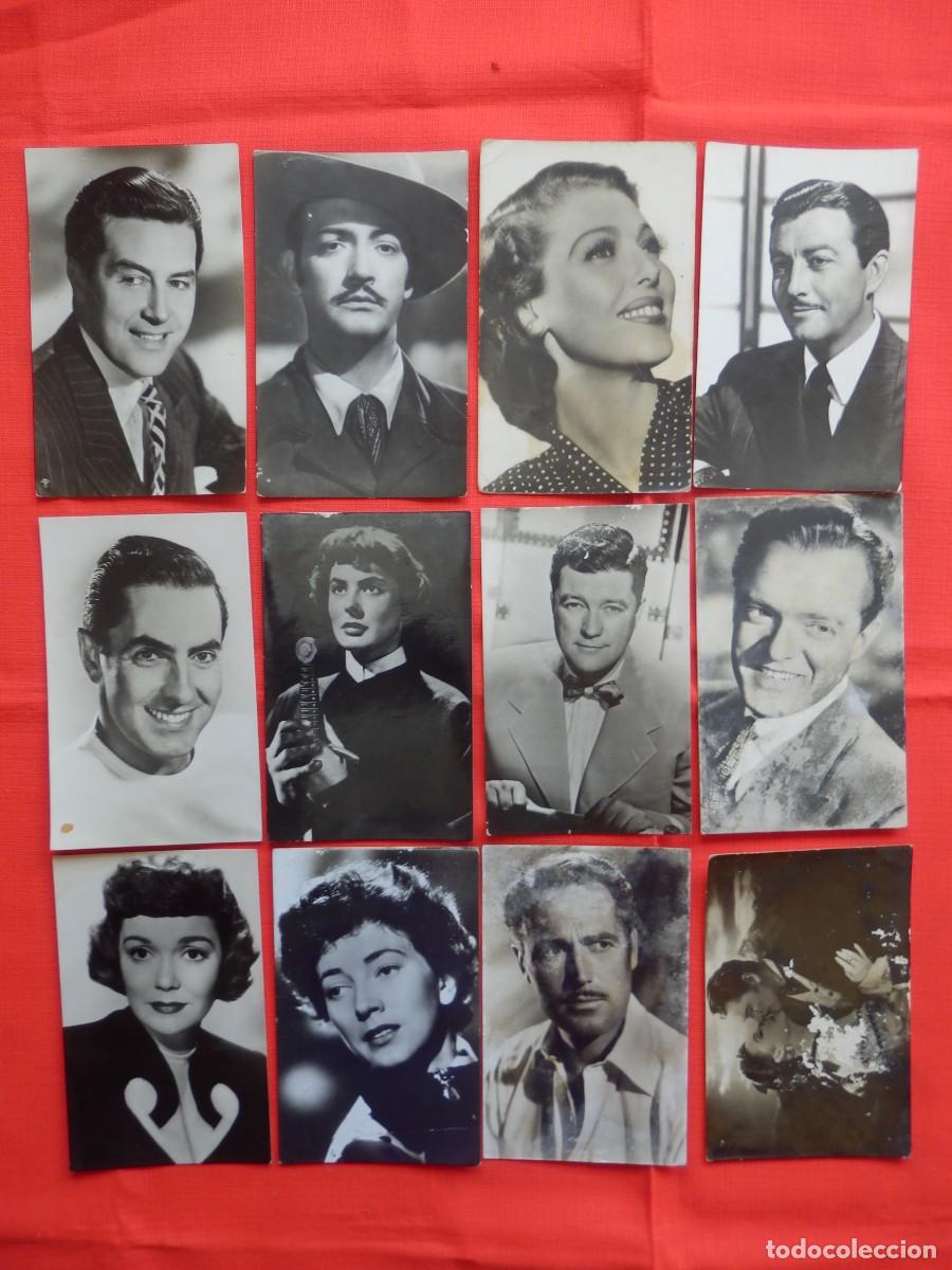 Kino: LOTE 13 POSTALES EDITADAS POR SOBERANAS SOBE, ACTORES Y ACTRICES a&ntilde;os 40 o 50