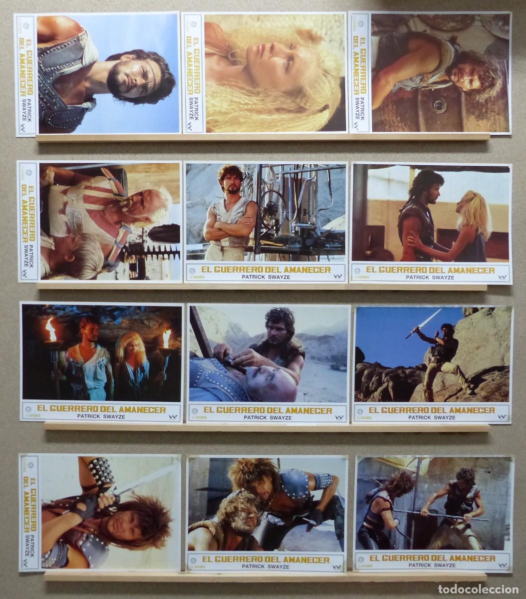Cinema: EL GUERRERO DEL AMANECER, PATRICK SWAYZE - SET COMPLETO 12 FOTOCROMOS