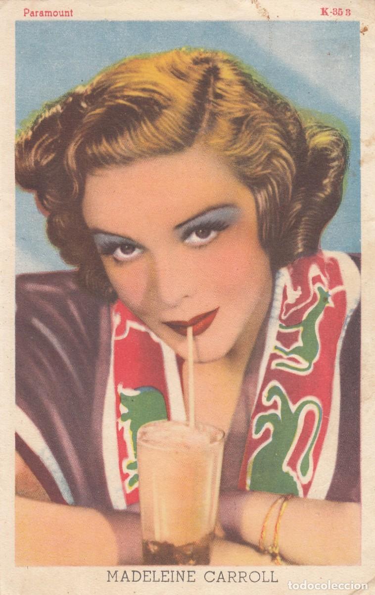 Kino: 190 Fotocromos de Actores y Actrices - MADELEINE CARROLL (Paramount)