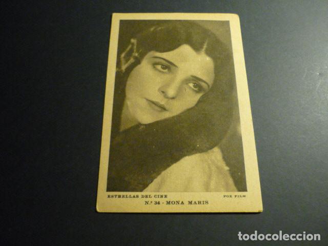 Cin&eacute;ma: MONA MARIS ACTRIZ POSTAL COLECCION ESTRELLAS DEL CINE