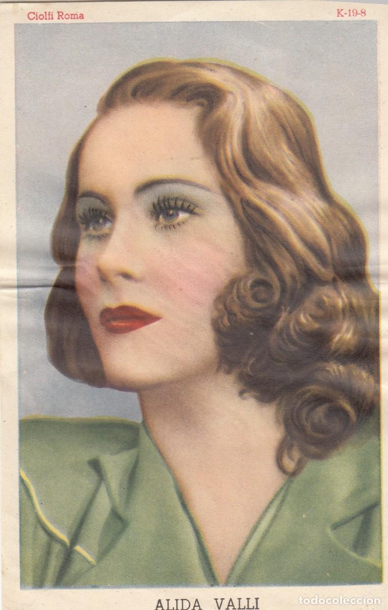 Kino: 198 Fotocromos de Actores y Actrices - ALIDA VALLI (Ciolfi Roma)