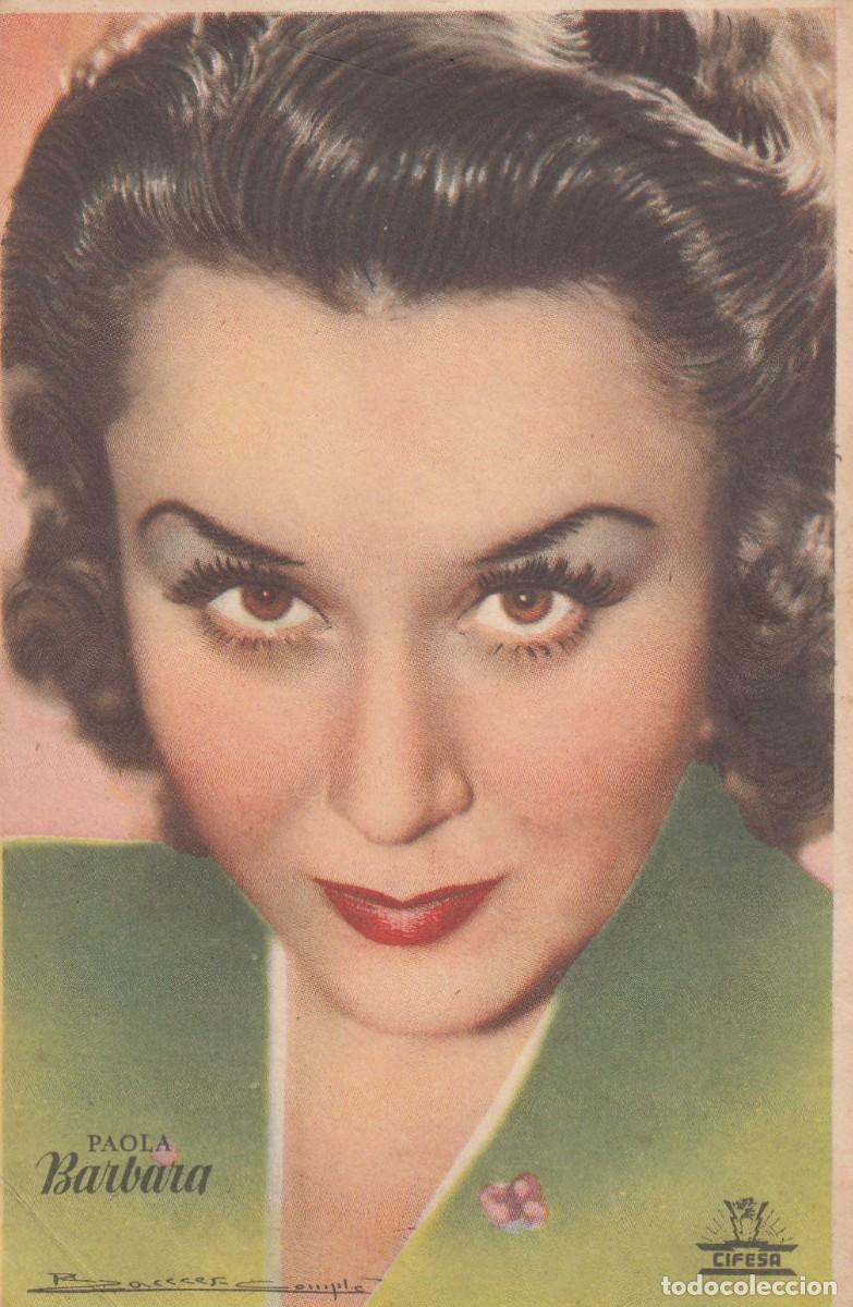 Kino: 338 Fotos de Actores y Actrices - PAOLA BARBARA (CIFESA)