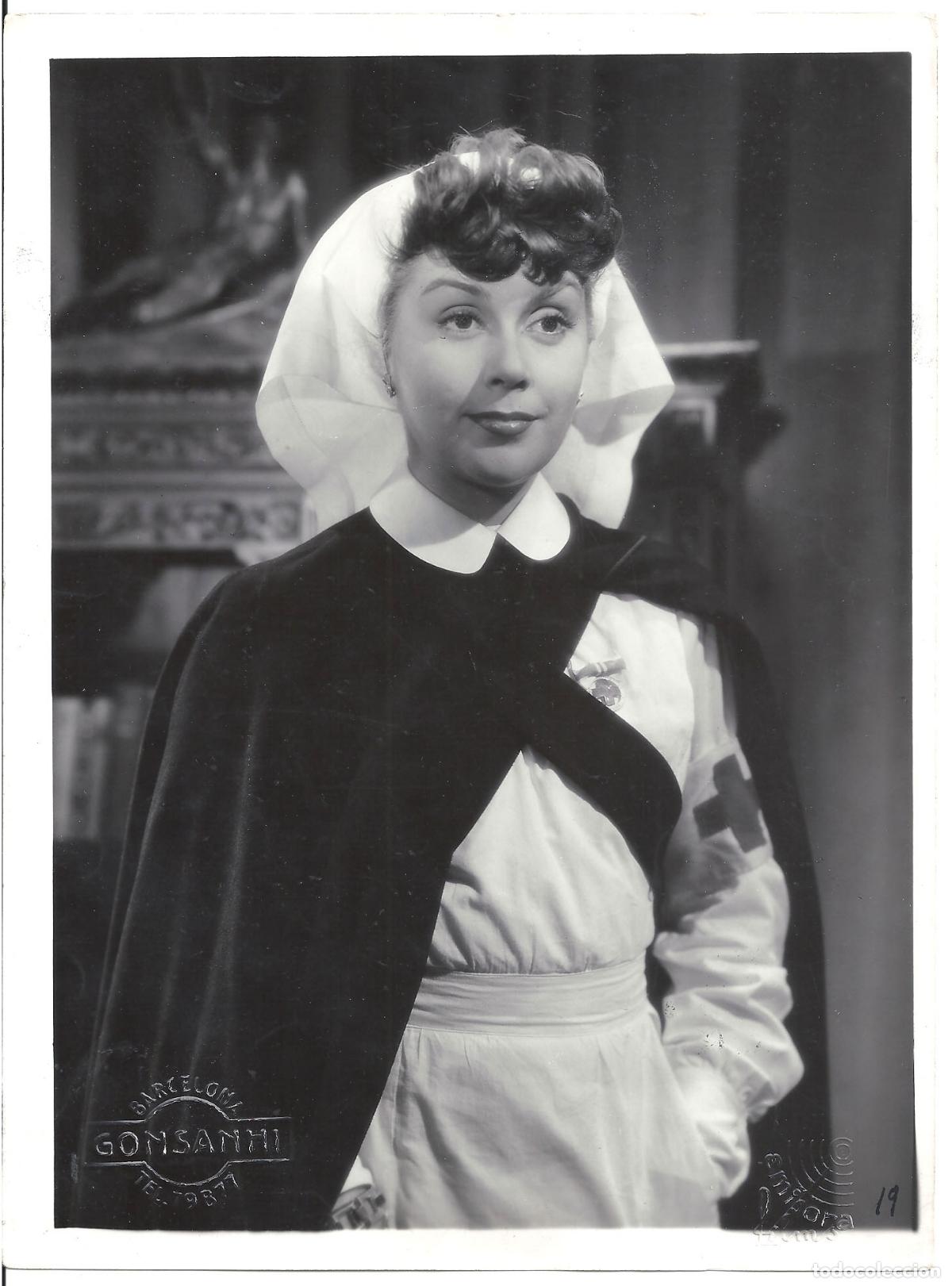 Kino: FJC 0492 ANA MARISCAL FOTO B/N ORIGINAL ESPA&Ntilde;OLA FOTOGRAFO GONSANHI