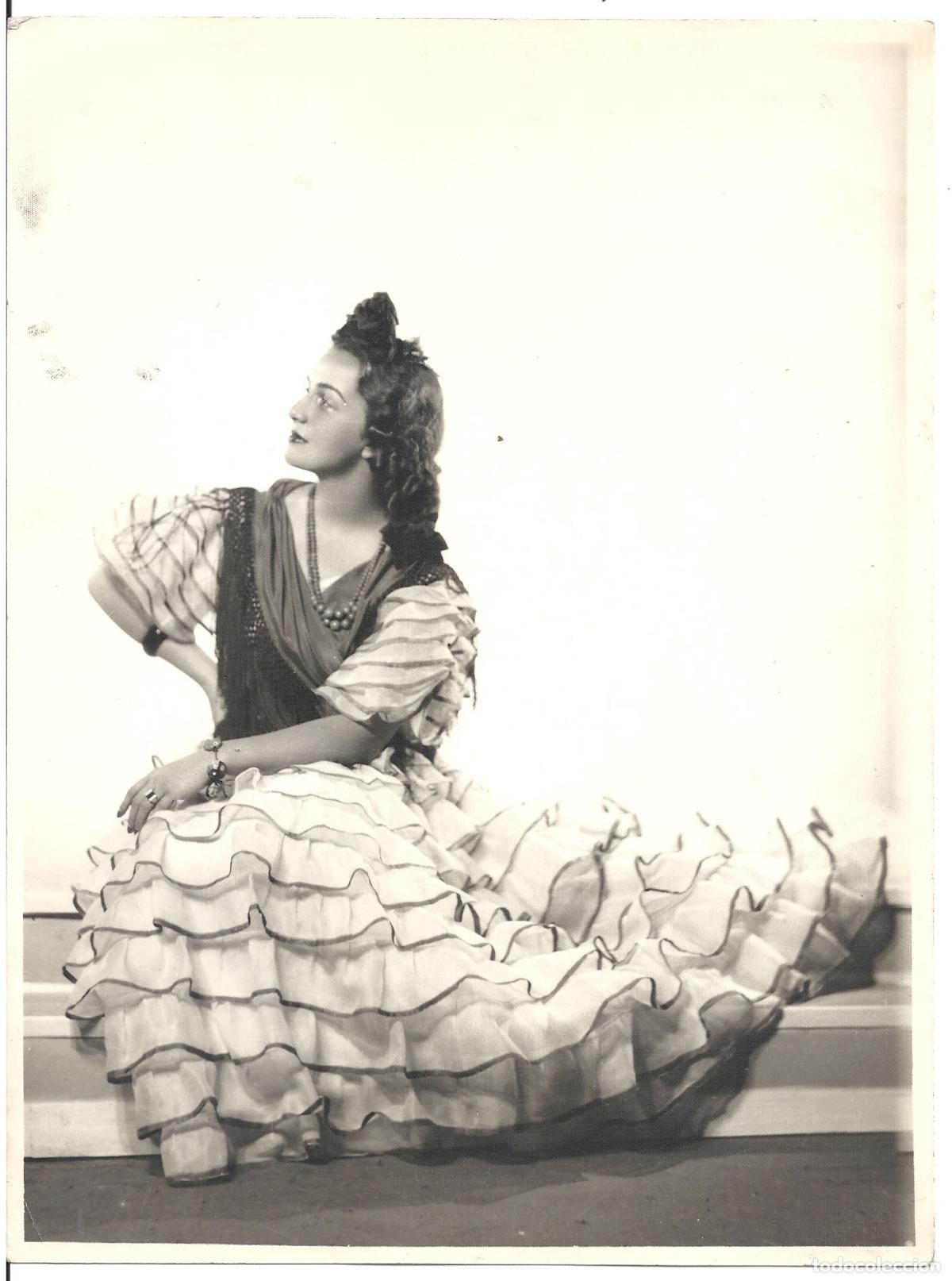 Kino: FJC 0509 MARUCHI FRESNO FOTO B/N ORIGINAL ESPA&Ntilde;OLA