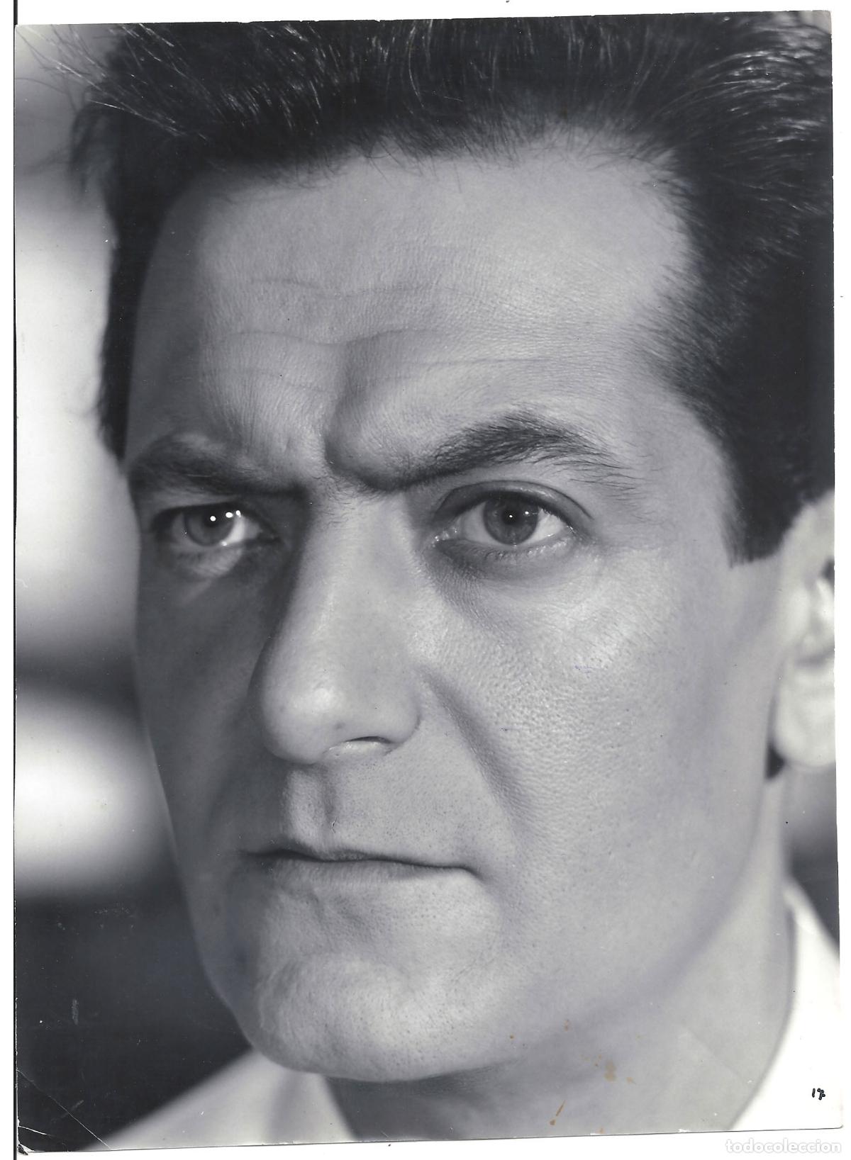 Cin&eacute;ma: FJC 0557 ALBERTO CLOSAS FOTO B/N ORIGINAL ESPA&Ntilde;OLA FOTOGRAFO SIMON LOPEZ