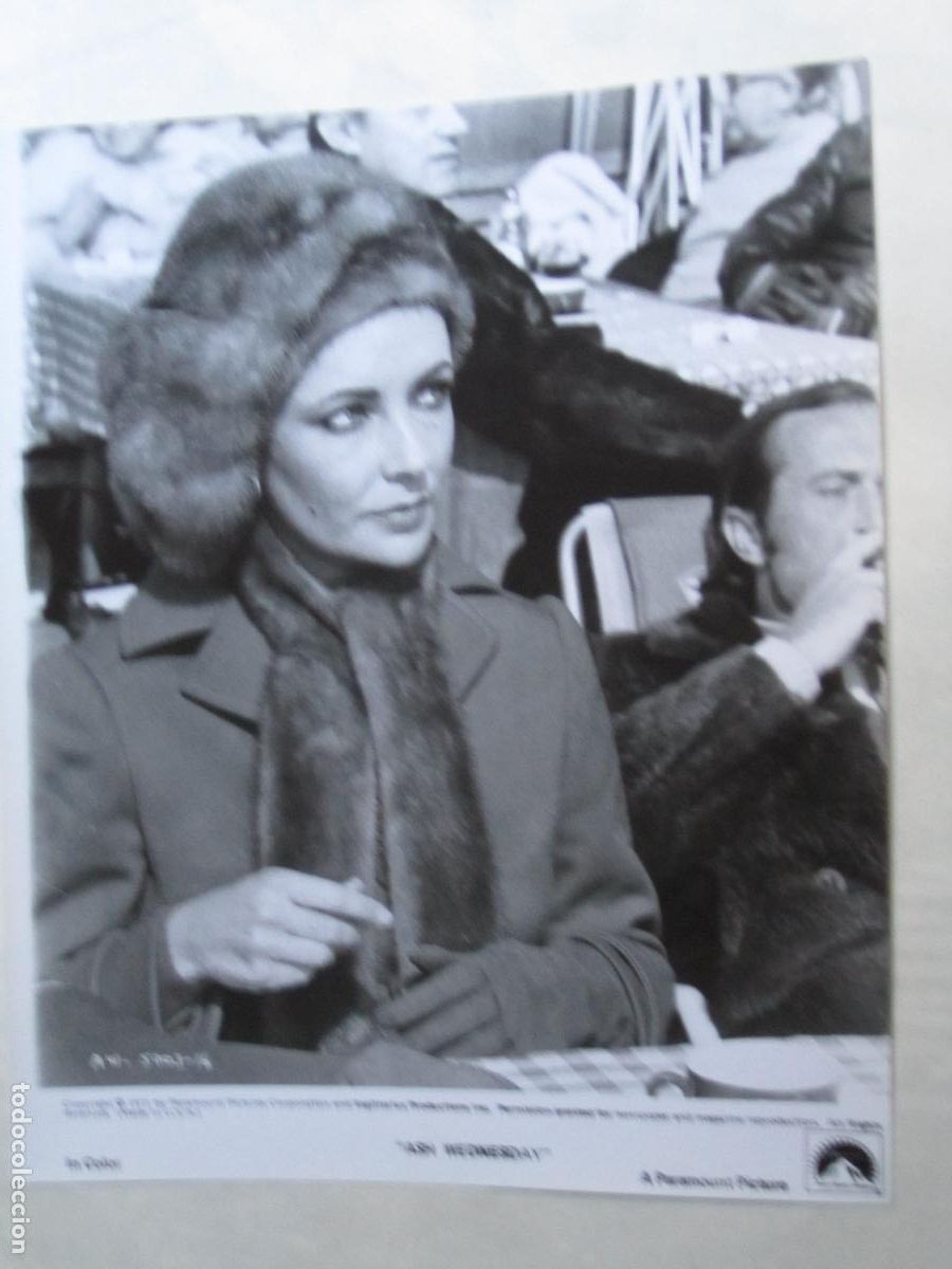 Cine: elizabeth taylor - foto original b/n - cinema actress - ash wednesday miercoles de ceniza