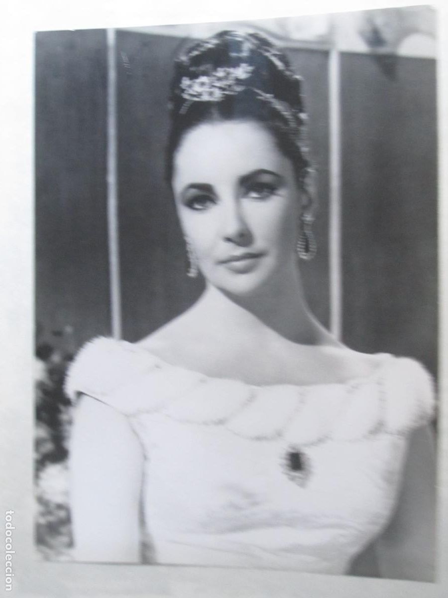 Cine: elizabeth taylor - foto original b/n - cinema actress