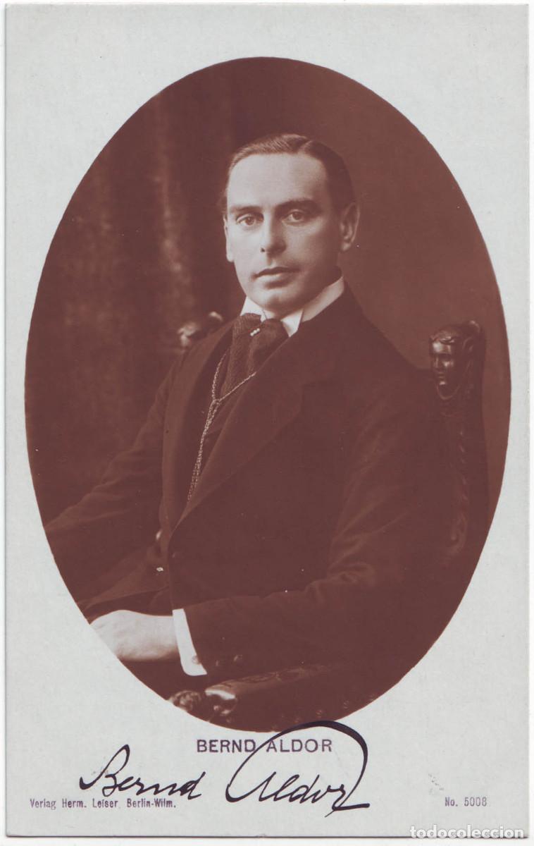 Cinema: ALDOR, Brend_Leiser; 5008. Signed / Aut&oacute;grafo