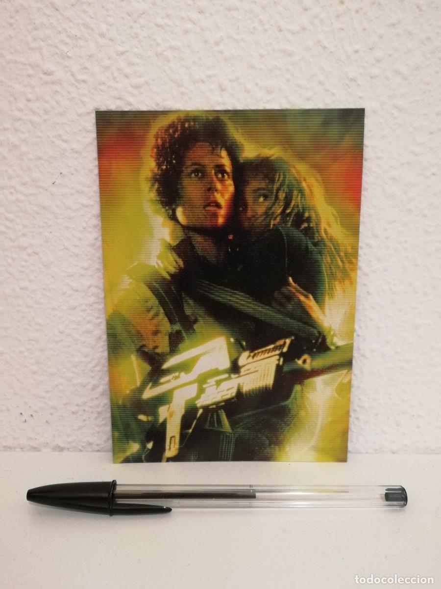 Cine: TARJETA ACARTONADA -10*15- ALIENS EL REGRESO - SIGOURNEY WEAVER - ALIEN - CIENCIA FICCION - TERROR