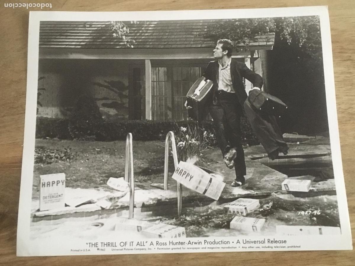 Cine: the thrill of it all su peque&ntilde;a aventura doris day james garner foto original antigua