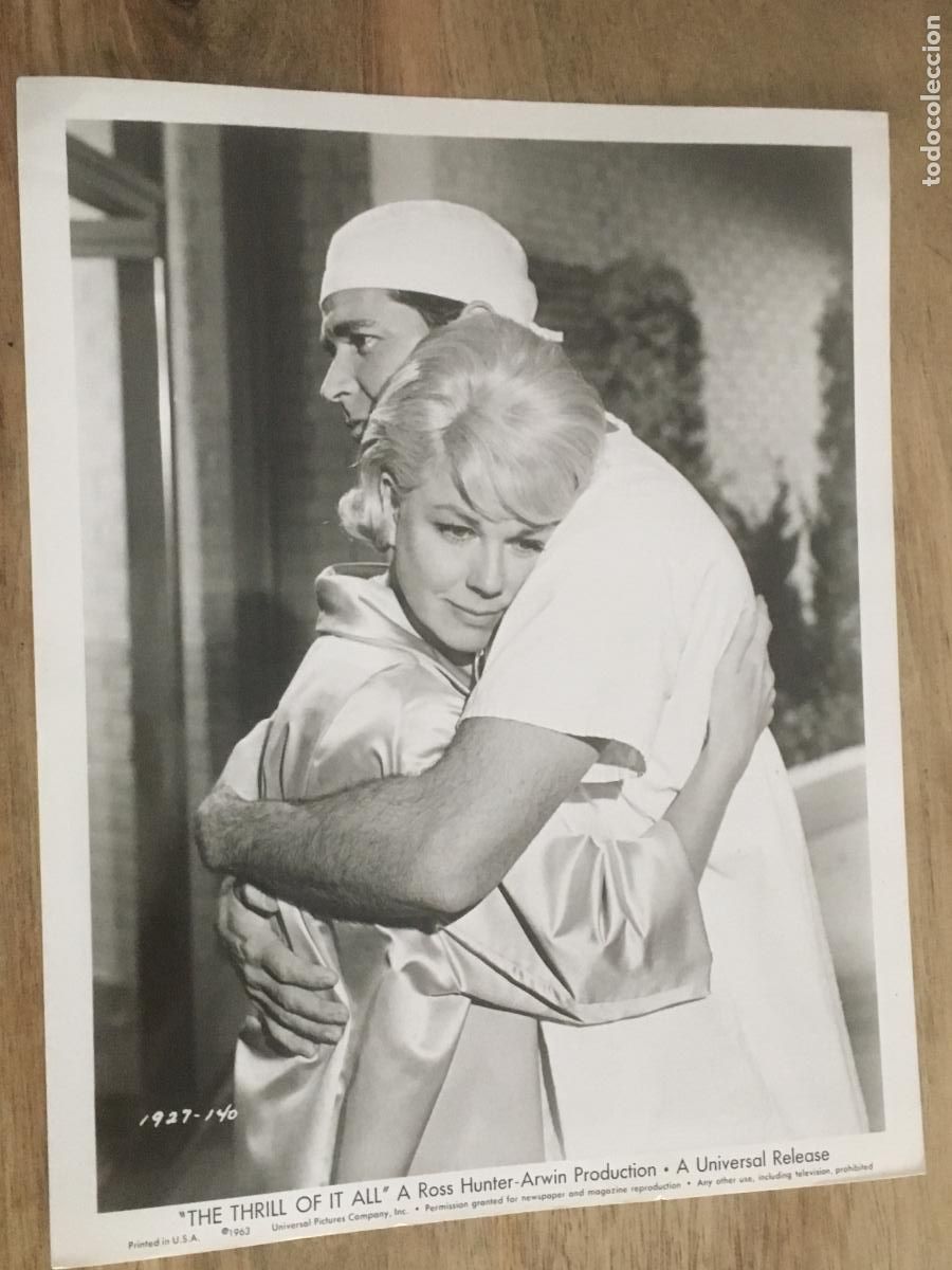 Cine: the thrill of it all su peque&ntilde;a aventura doris day james garner foto original antigua