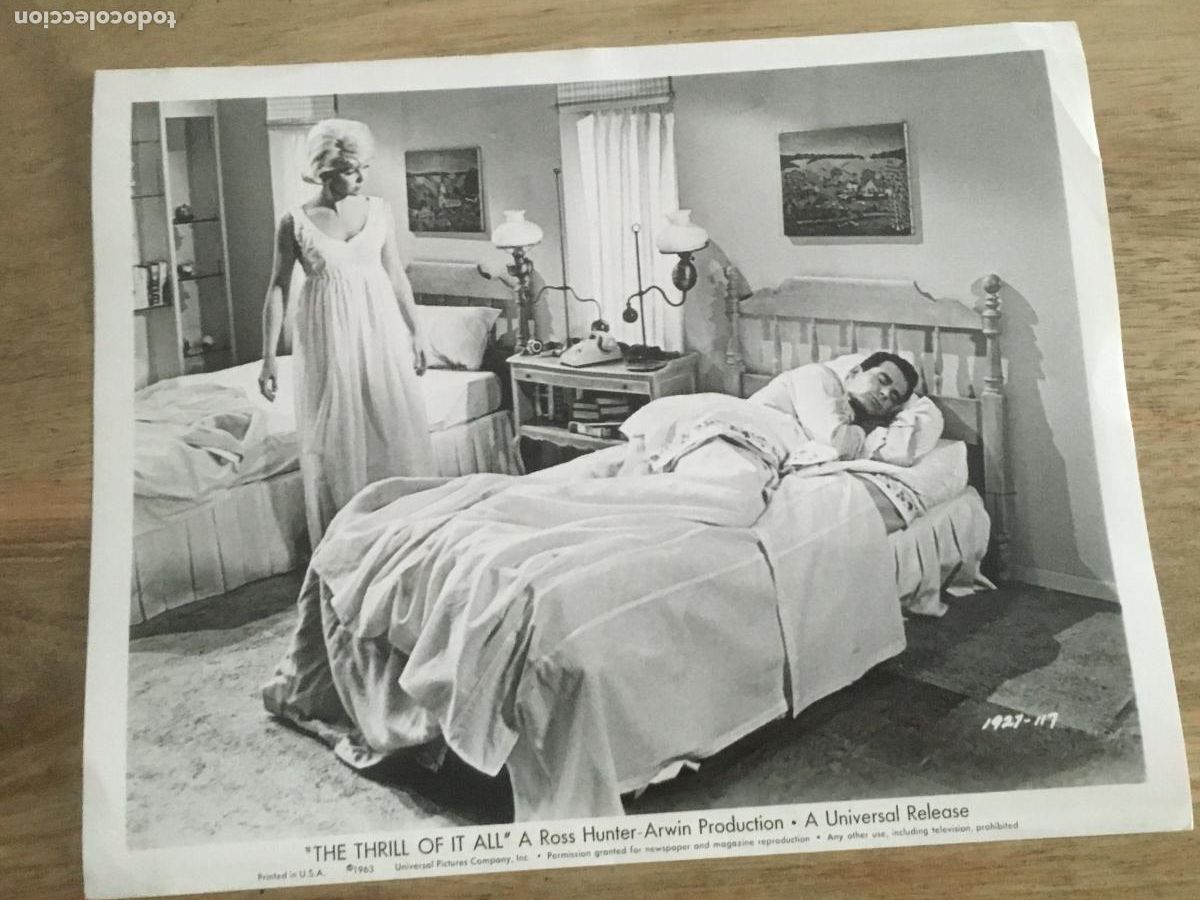 Cine: the thrill of it all su peque&ntilde;a aventura doris day james garner foto original antigua
