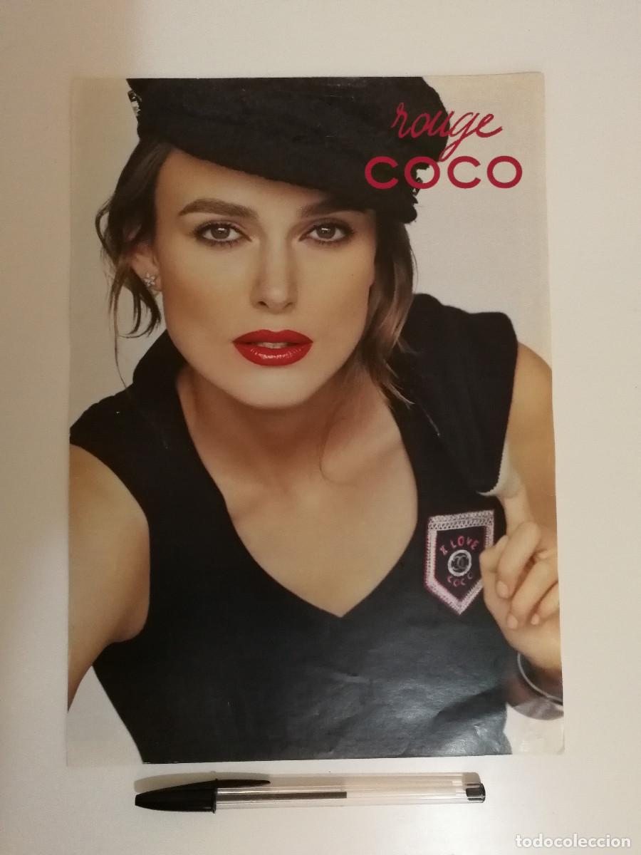 Cin&eacute;ma: LAMINA ENMARCABLE -A4- KEIRA KNIGHTLEY - ROUGE COCO