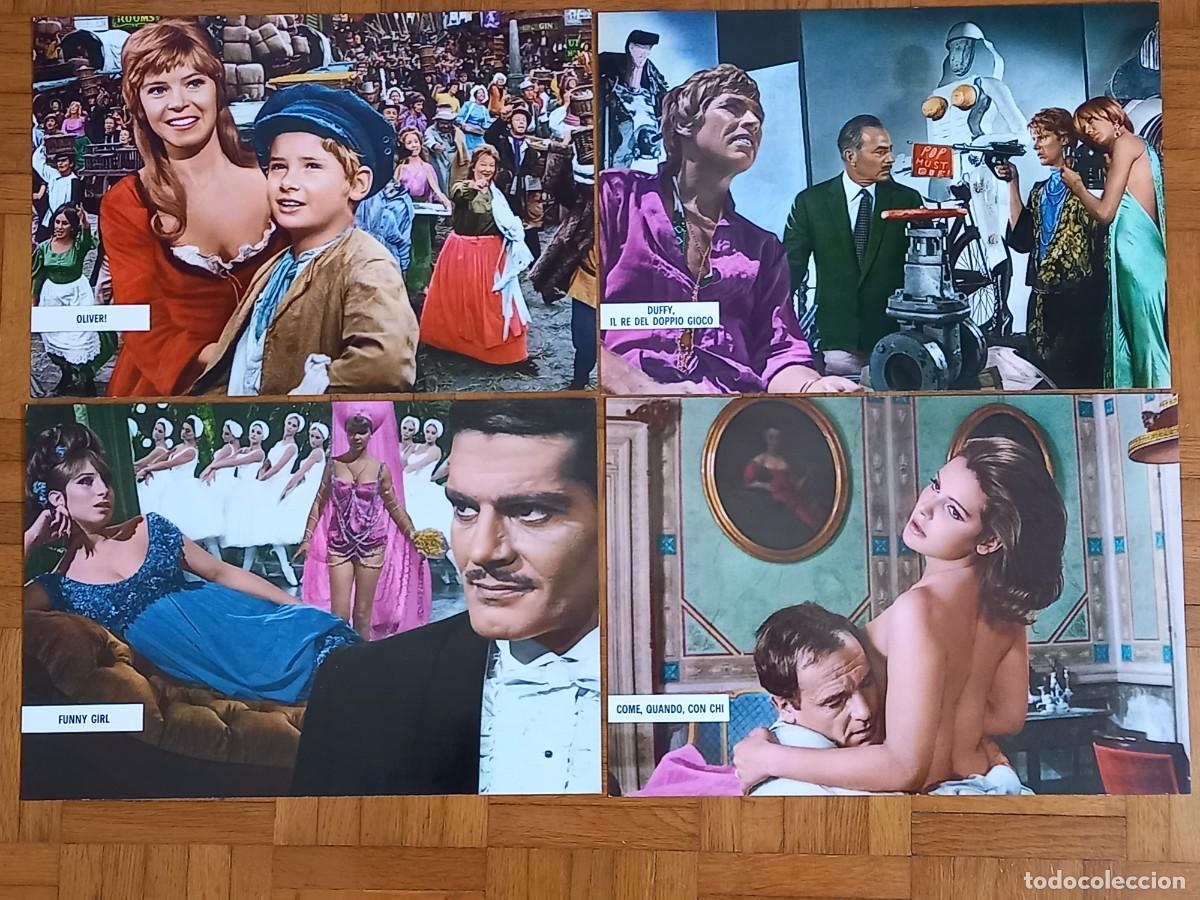 Cine: CEIAD COLUMBIA 1968/69 BUSTA D'ORO CONTENENTE 12 LOCANDINE DI FILM SU CARTA FOTOGRAFICA cm.33X23