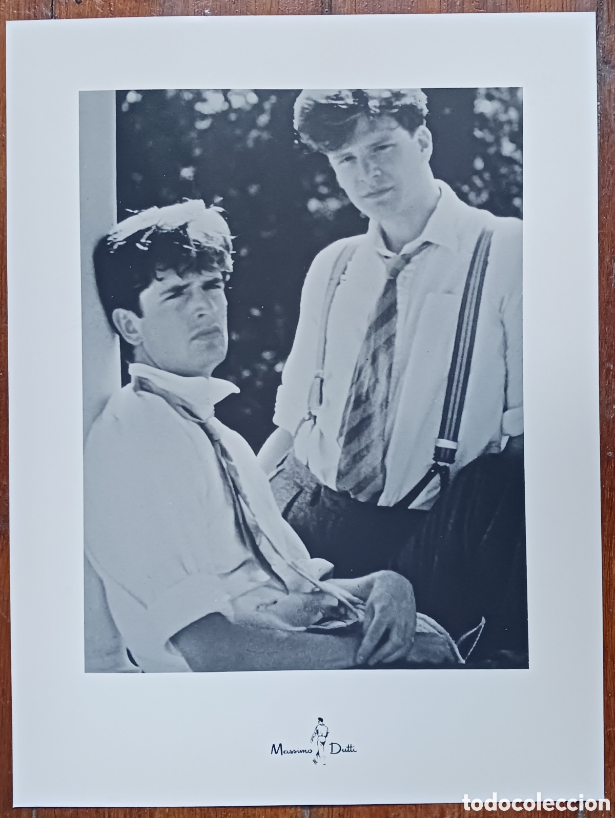 Cine: Reproducci&oacute;n Fotogr&aacute;fica de escena de cine. 2 actores. 30 x 40 cm. -Vell i Bell