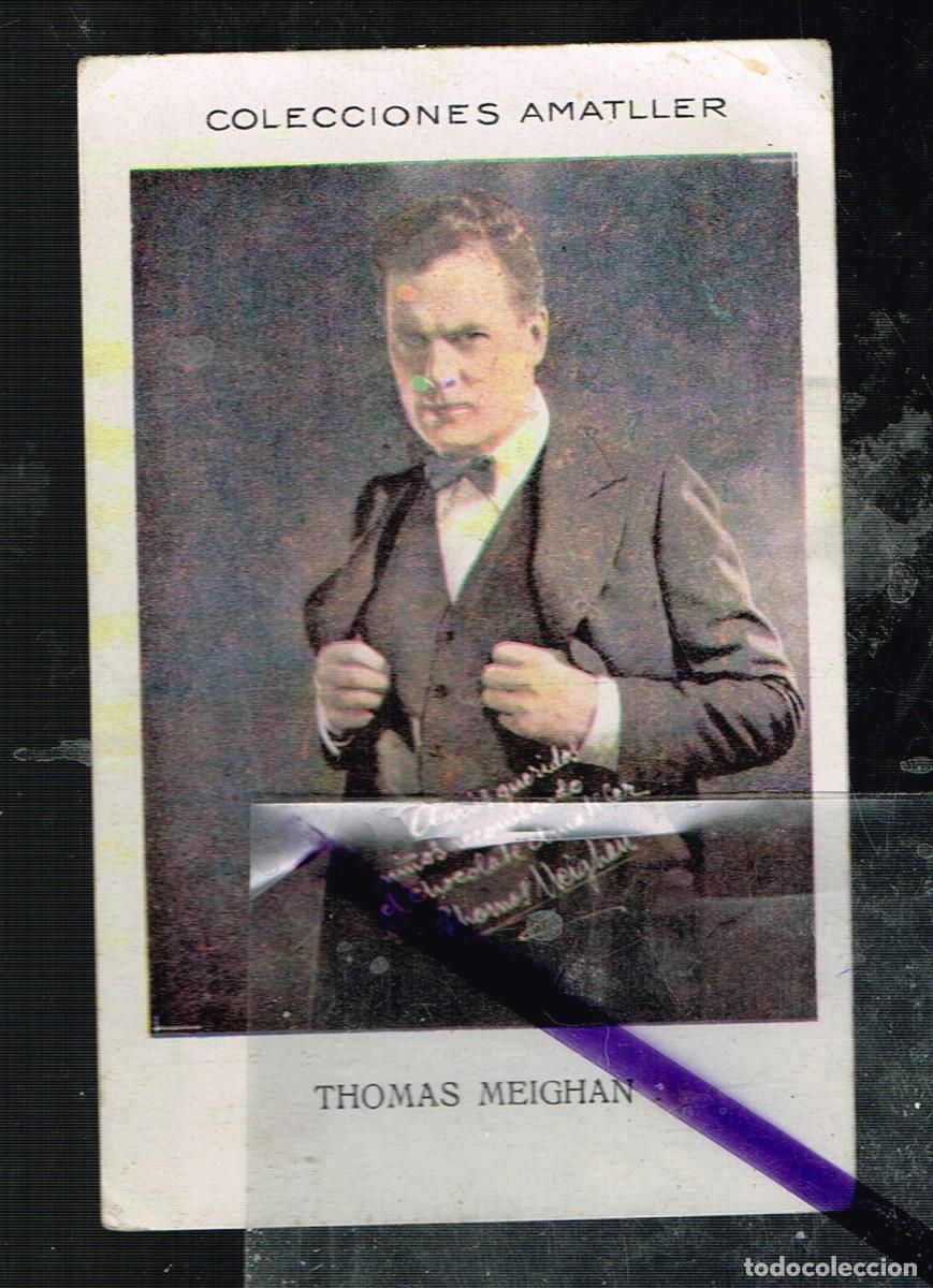 Cinema: ANTIGUA COLECCIONES AMATLLER SERIE M ARTISTA N&ordm;17 N&ordm; 44 ''THOMAS MEIGHAN''