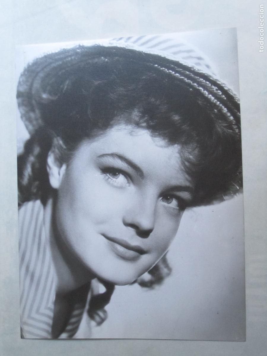 Cine: romy schneider - foto reproduccion b/n - cinema actress