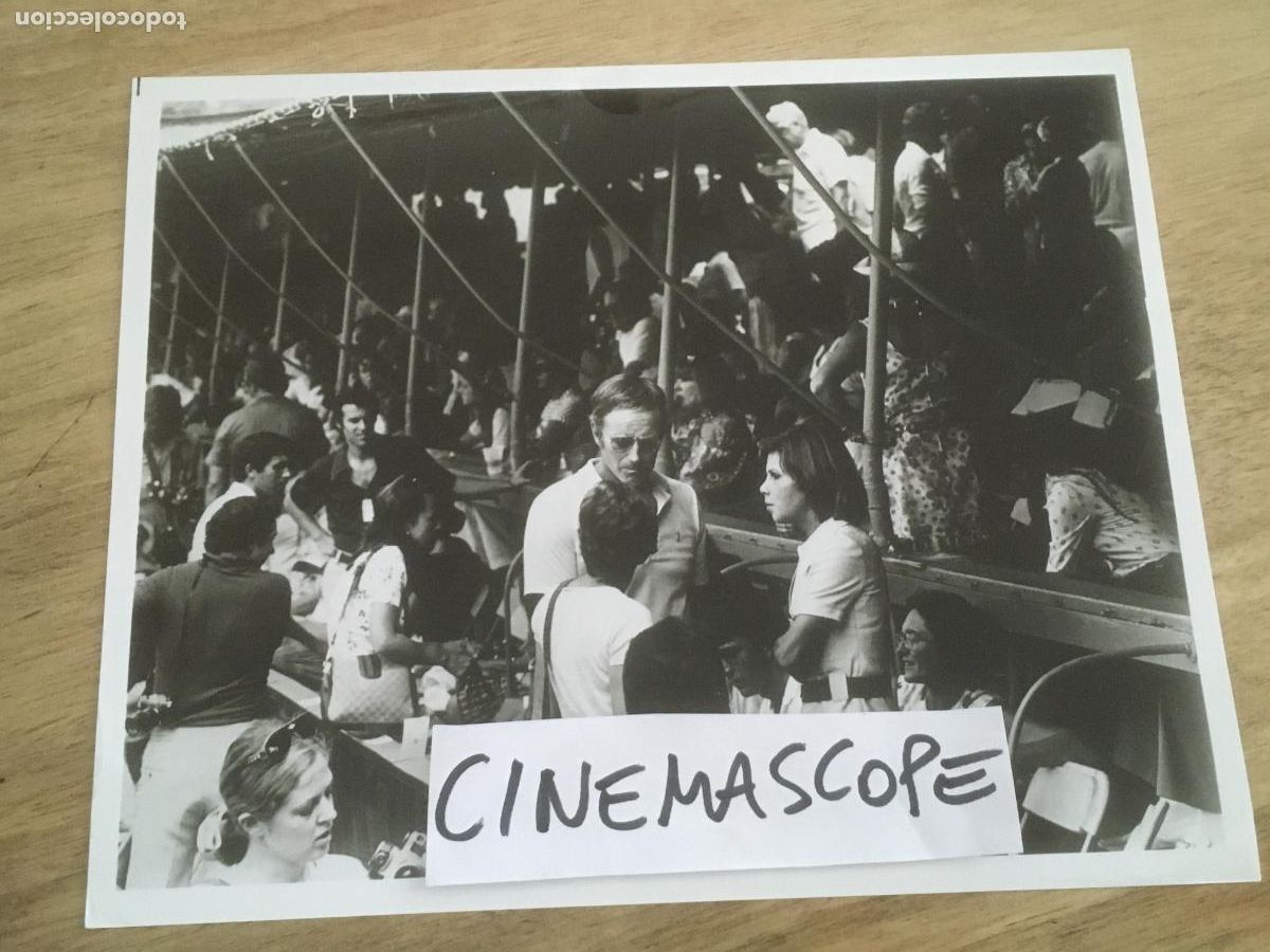 Cine: charlton heston foto original antigua