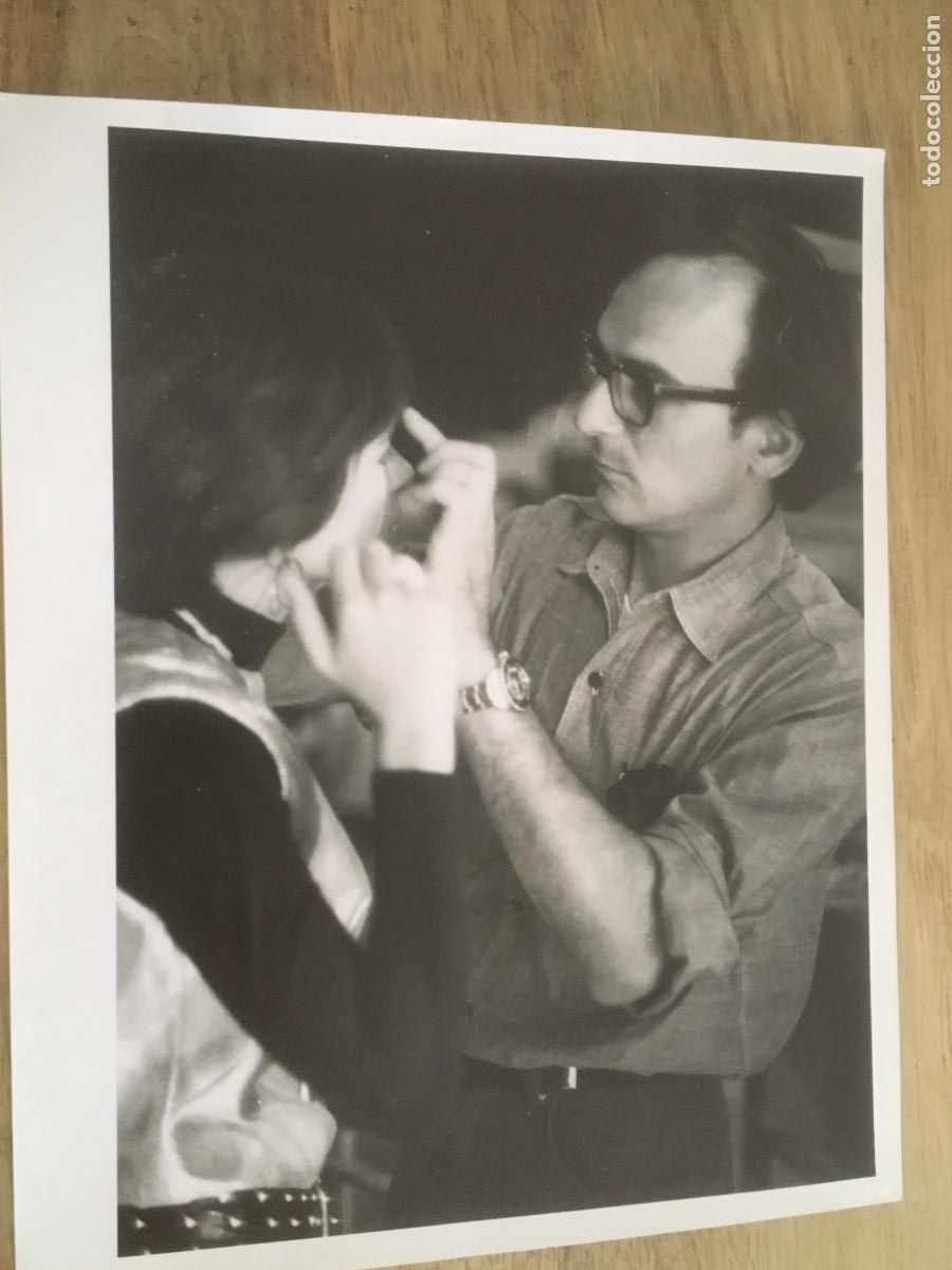 Cine: geraldine chaplin carlos saura foto original antigua