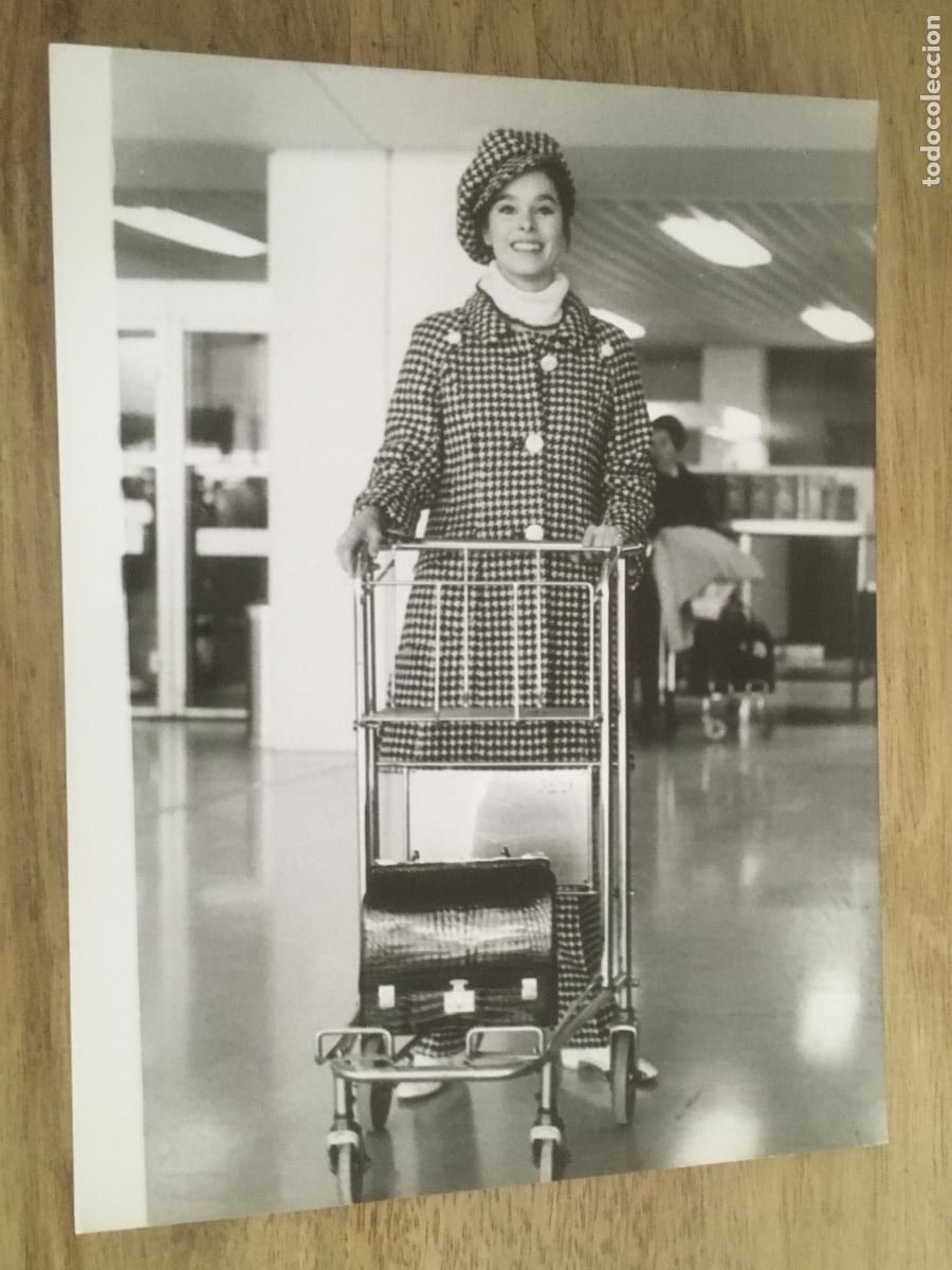 Cine: geraldine chaplin foto original antigua