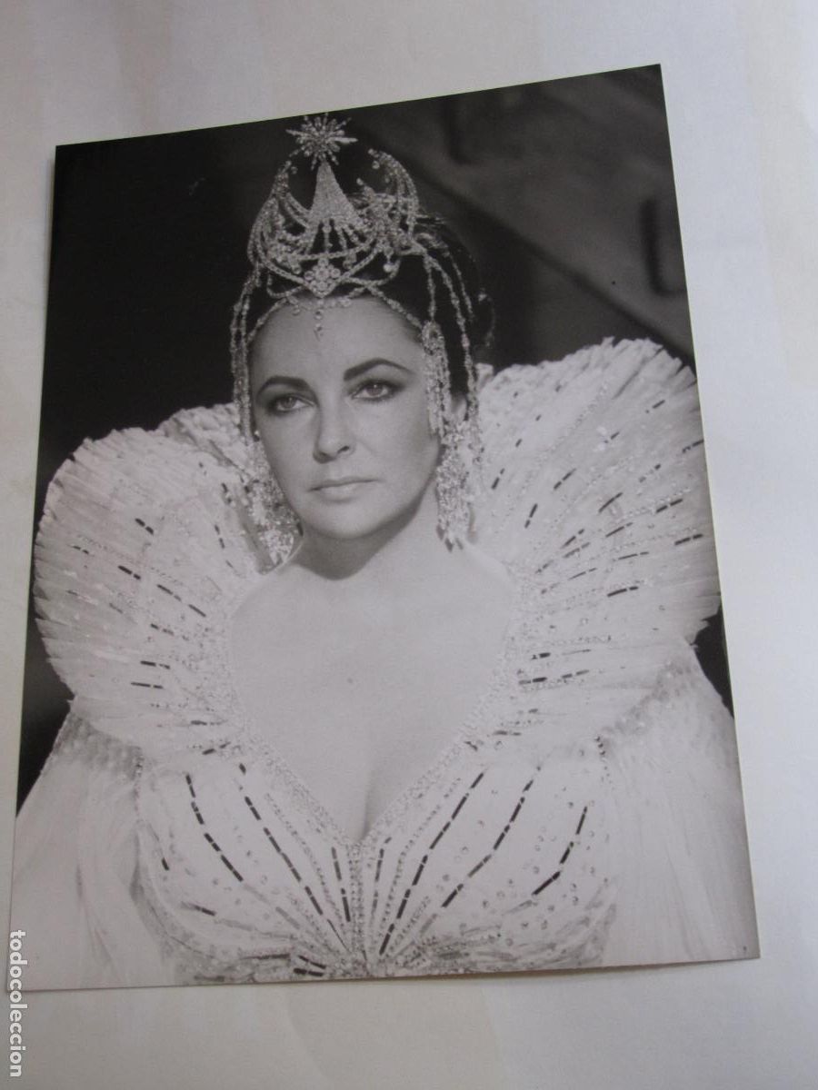Cine: elizabeth taylor - foto original b/n - cinema actress - el pajaro azul - george cukor