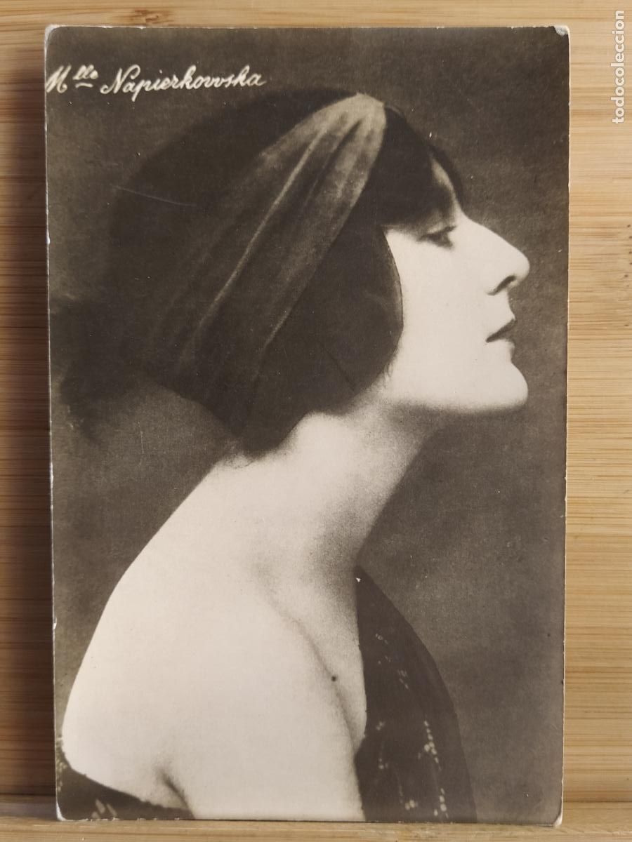 Cin&eacute;ma: MLLE NAPIERKOWSKA - ACTRIZ - FOTOGRAFICA - POSTAL ANTIGUA -(108.944)