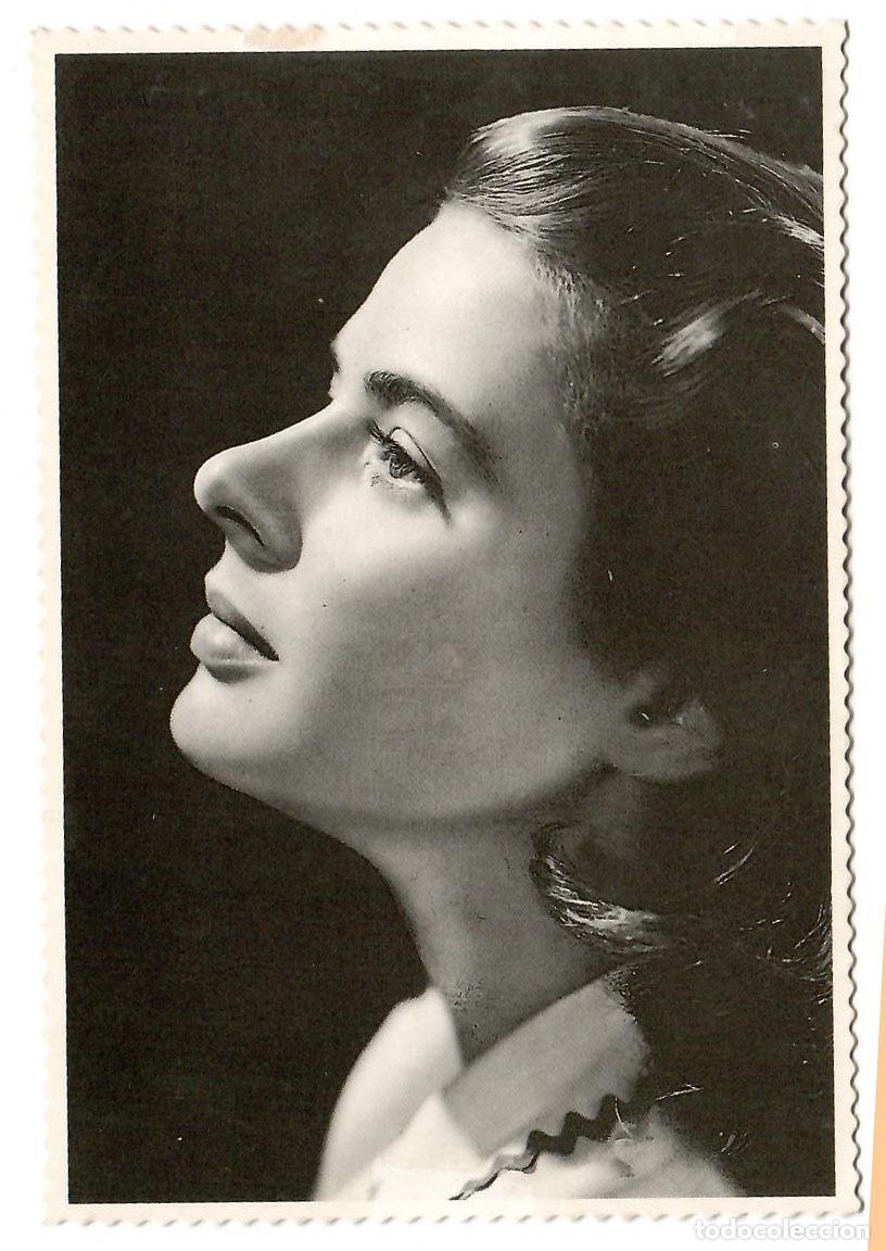 Cine: Postal Ingrid Bergman. Edici&oacute;n Golden Star. Perfecto estado.. Vell i Bell