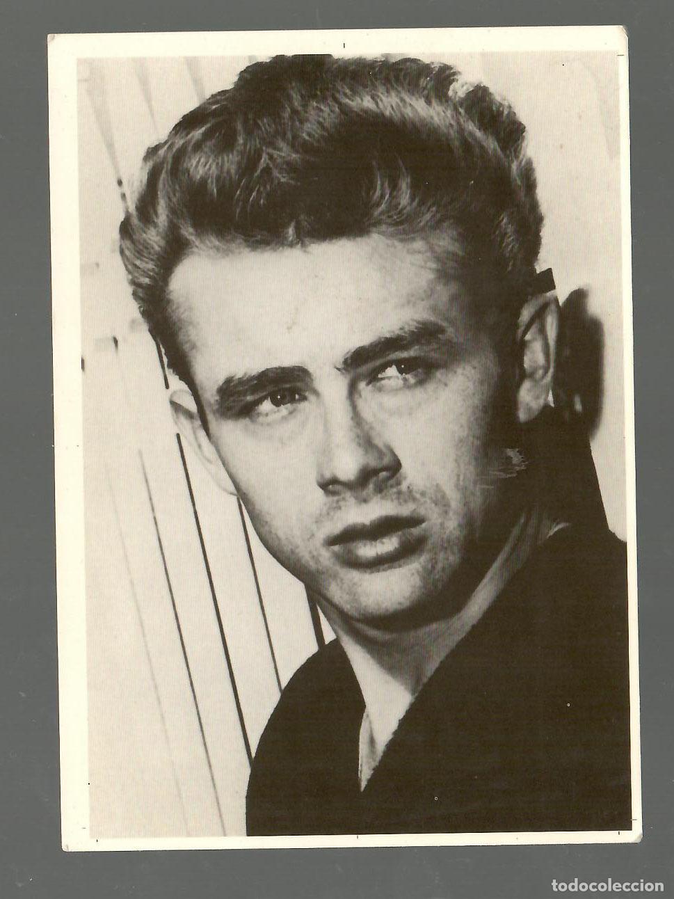 Cine: Postal James Dean. 83. Coleccion Mitos cinematogr&aacute;ficos. . Buen estado.. Vell i Bell