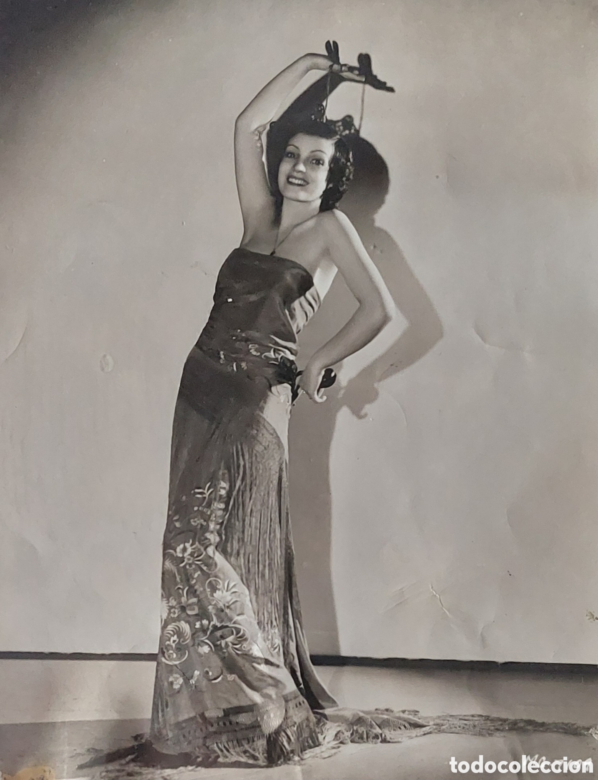 Cine: Fotografia original de CONCHITA MONTENEGRO. A&ntilde;os 40.