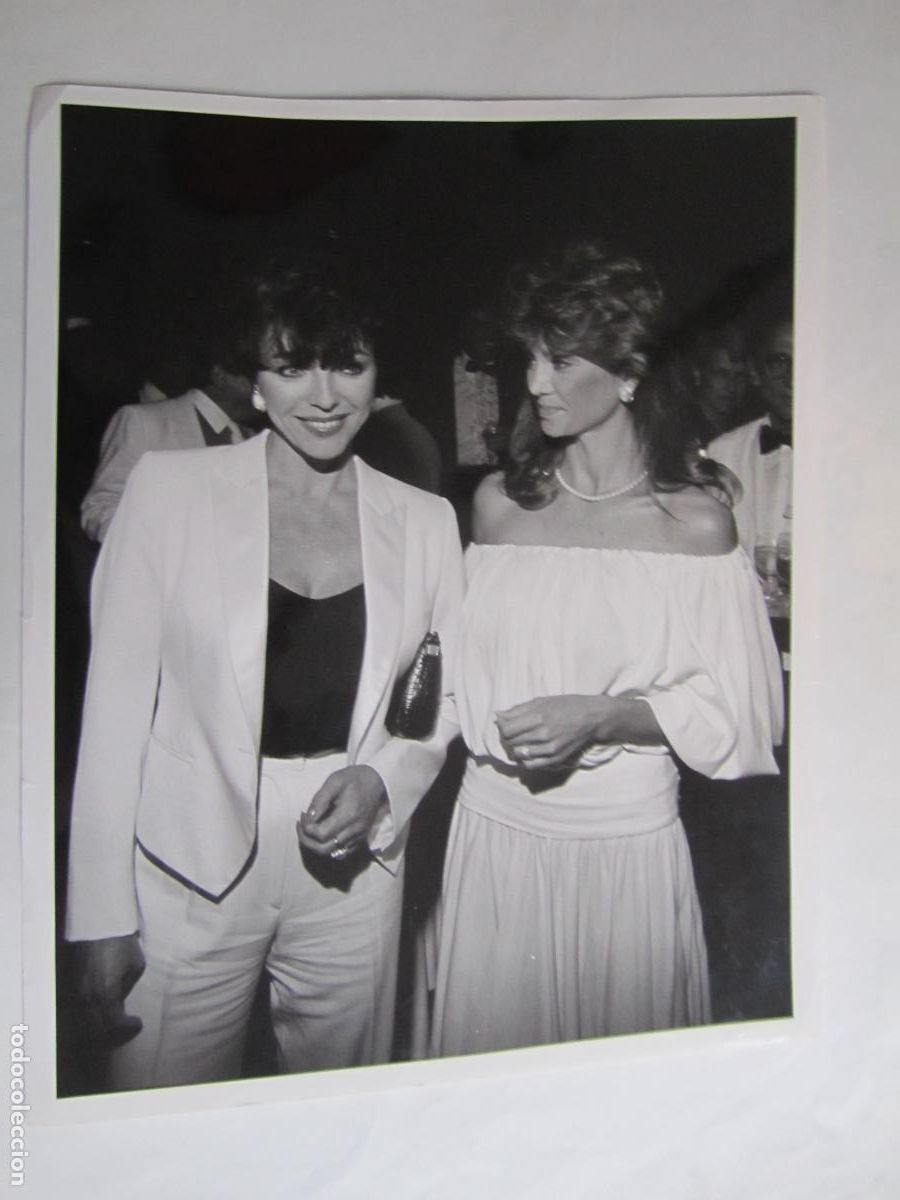 Cine: joan collins victoria principal - foto original b/n - cinema actress