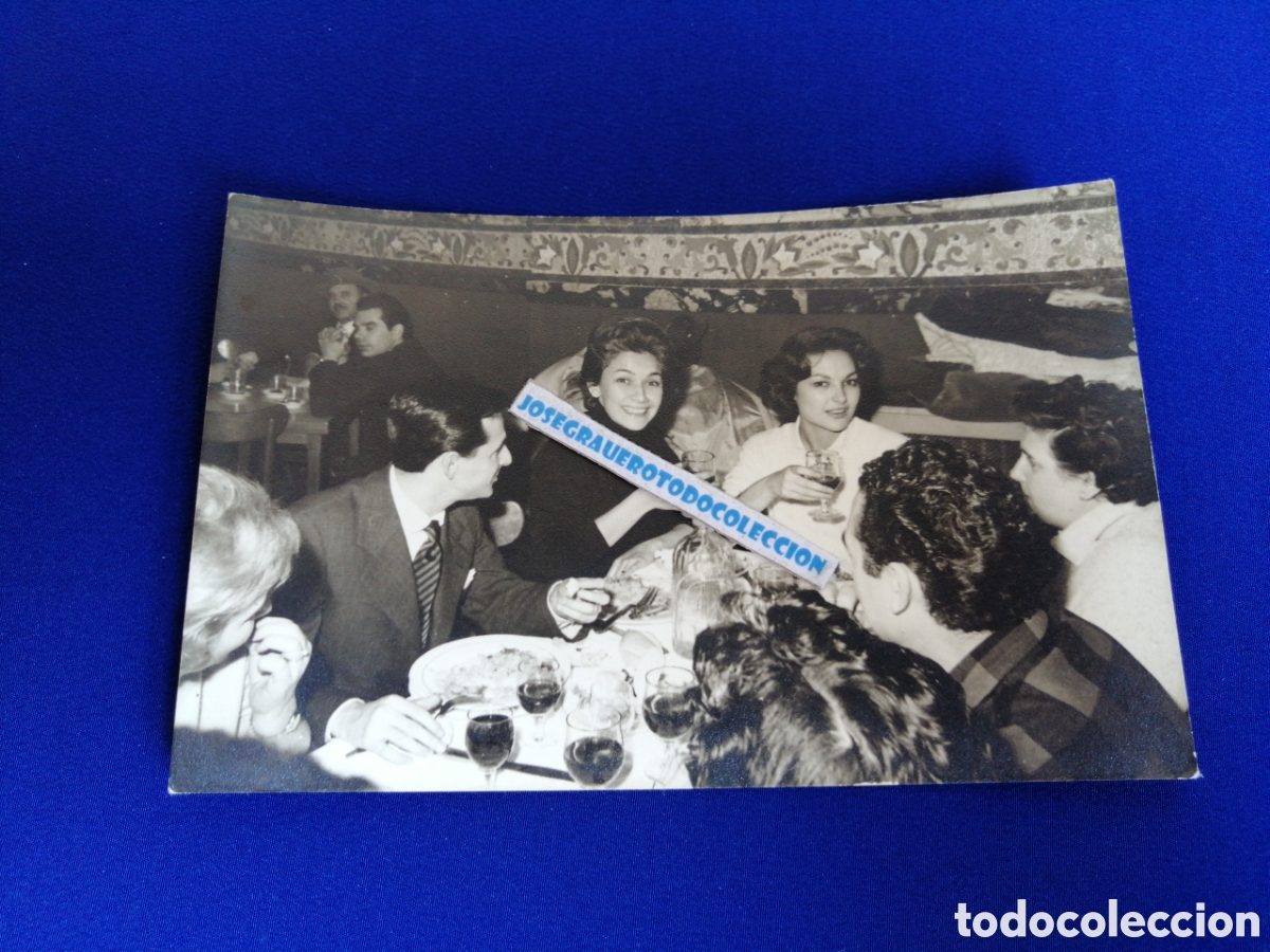 Kino: ACTORES ESPA&Ntilde;OLES A&Ntilde;O 1960 FOTOGRAF&Iacute;A ANTIGUA CON SELLO FOTOGR&Aacute;FICO VALENCIA