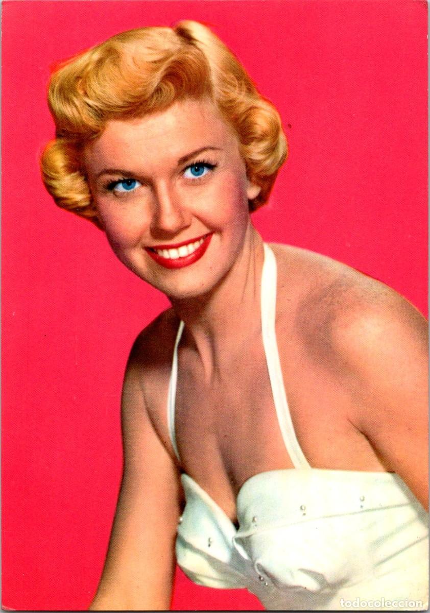 Cine: Doris Day - Ed. Rotalcolor N. 43 - Postal Italiana - 147x103mm