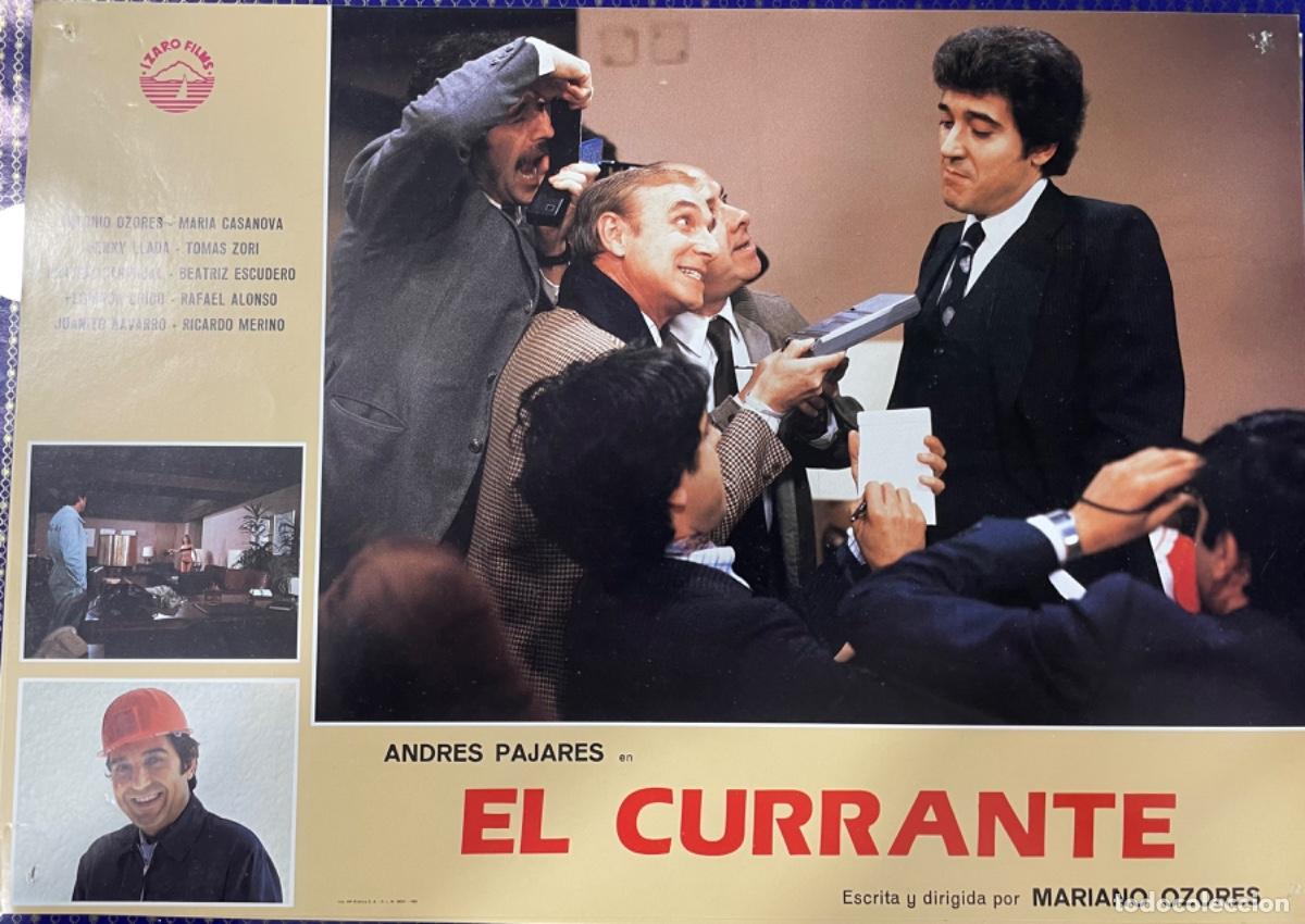 Kino: El Currante (Fotocromo original del estreno de la pel&iacute;cula)