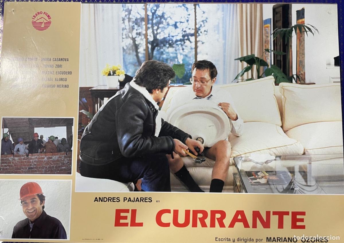 Cinema: El Currante (Fotocromo original del estreno de la pel&iacute;cula)