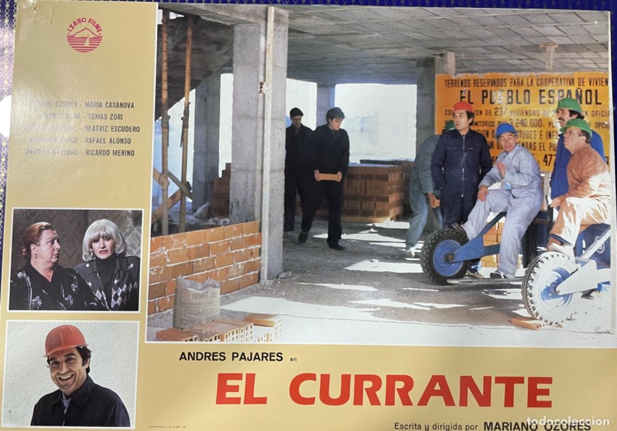 Kino: El Currante (Fotocromo original del estreno de la pel&iacute;cula)