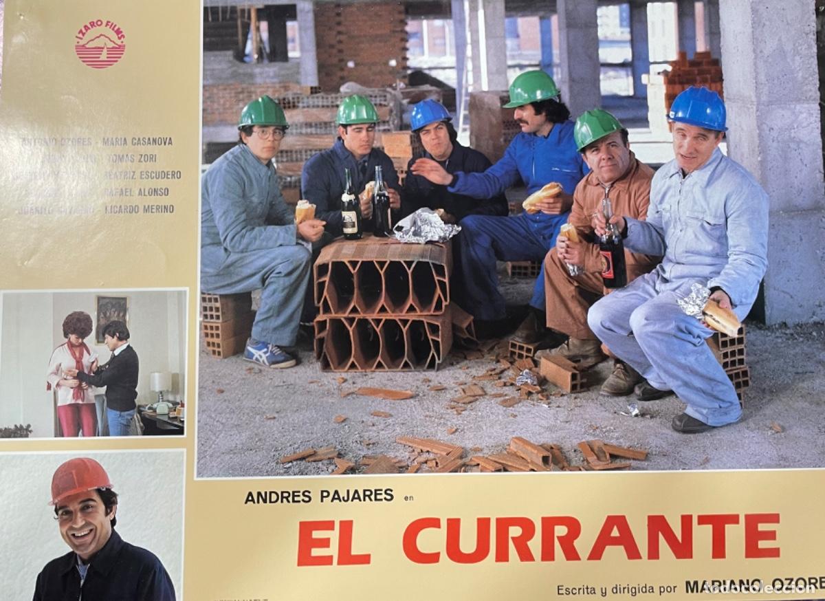 Kino: El Currante (Fotocromo original del estreno de la pel&iacute;cula)