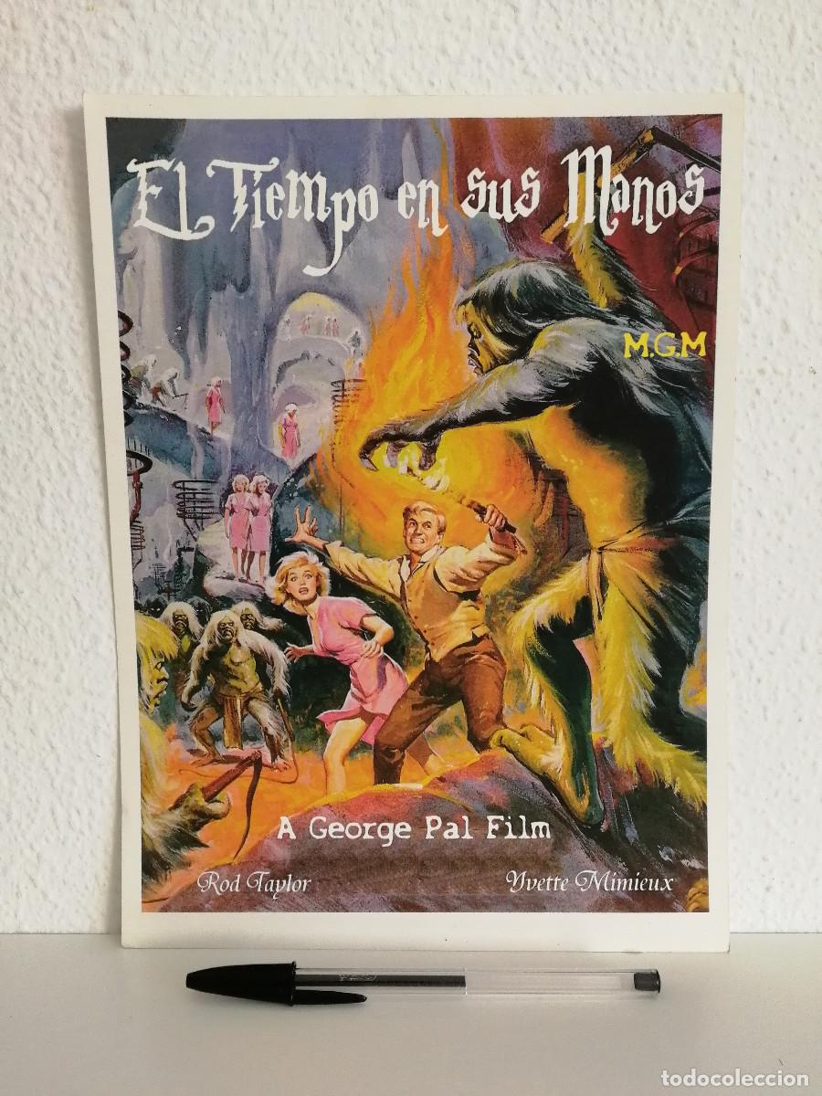 Cine: LAMINA COLECCIONABLE -A4- EL TIEMPO EN SUS MANOS - CIENCIA FICCION - ROD TAYLOR