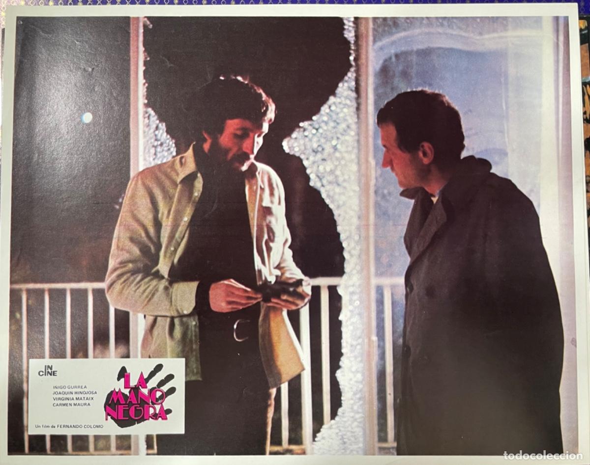 Kino: La mano negra (Fotocromo original del estreno de la pel&iacute;cula)