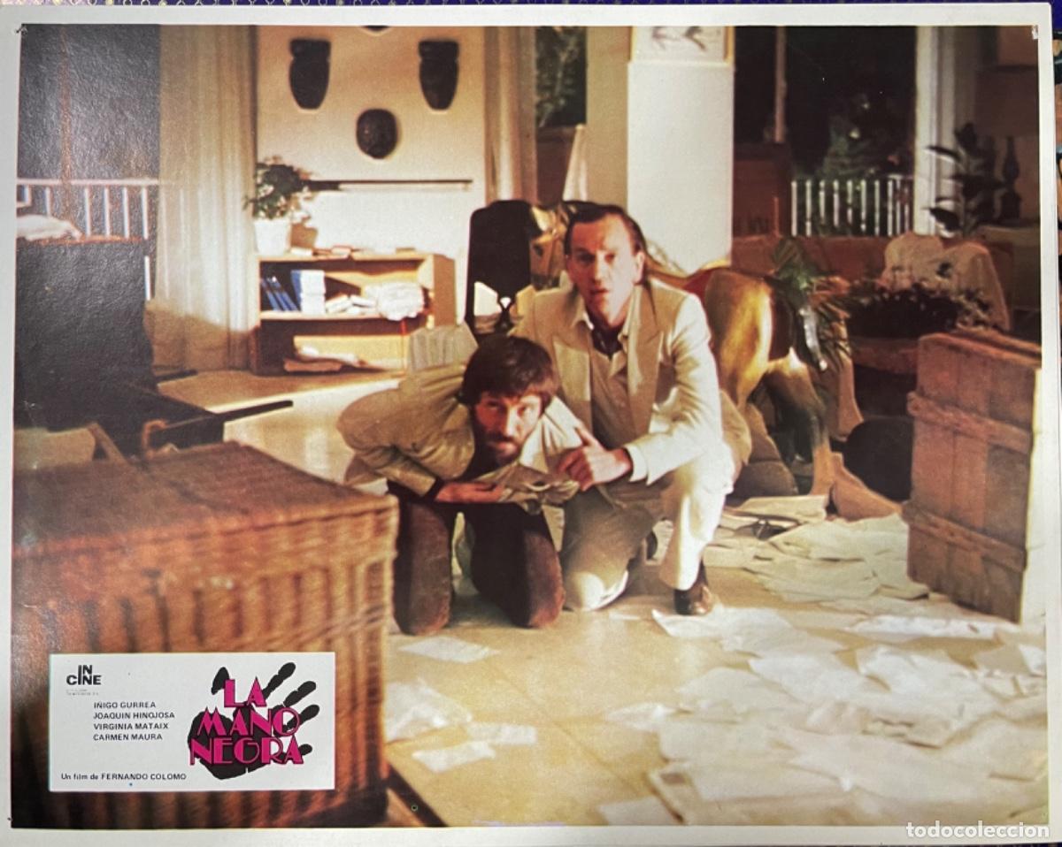 Kino: La mano negra (Fotocromo original del estreno de la pel&iacute;cula)