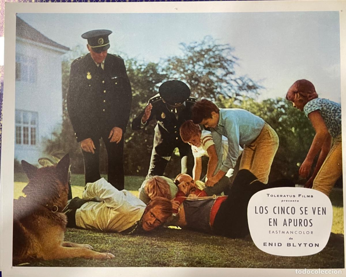 Cinema: Los cinco se ven en apuros (Fotocromo original del estreno de la pel&iacute;cula)