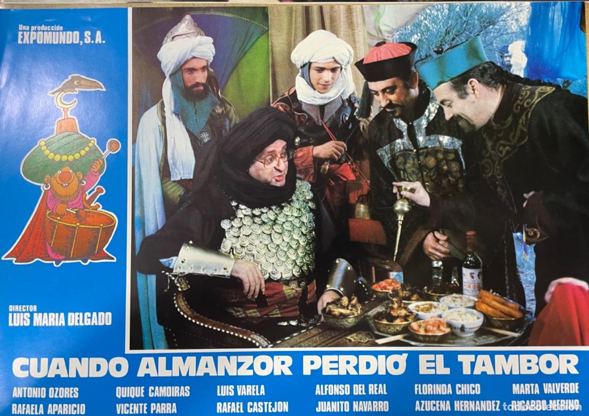 Kino: Cuando Almanzor perdi&oacute; el tambor (Fotocromo original del estreno de la pel&iacute;cula)